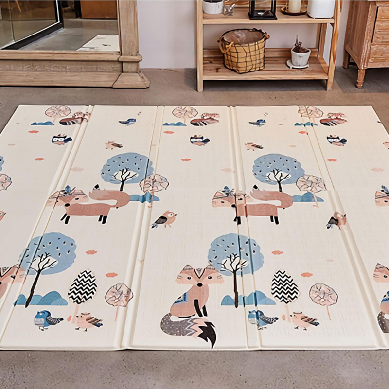 Zahuštěná dítě plazící rohož dítě domácí skládací plazící rohož